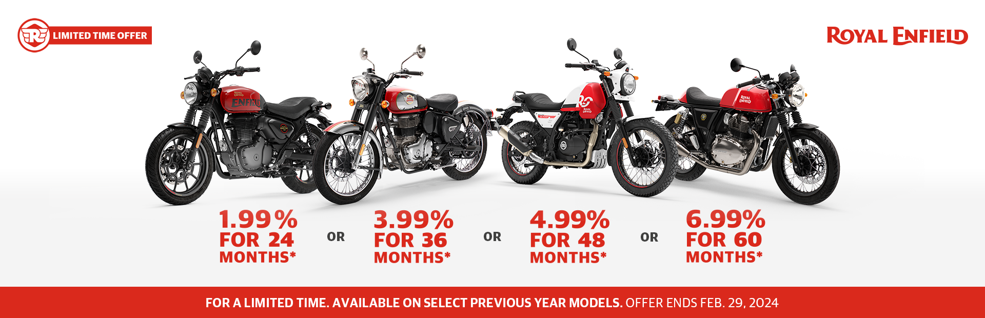 Royal enfield 2024 year end offers